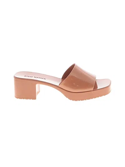 Pre-owned Steve Madden Sandals In Brown