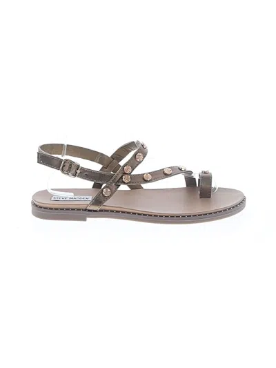 Pre-owned Steve Madden Sandals In Gold