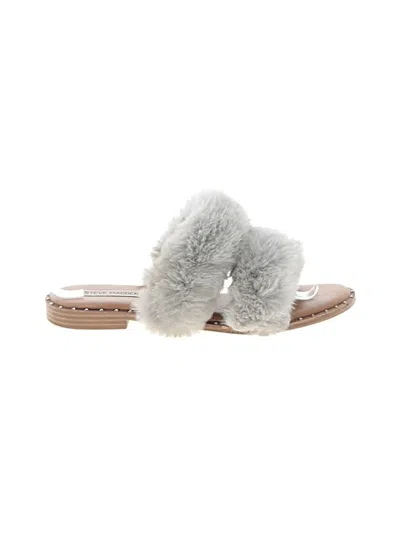 Pre-owned Steve Madden Sandals In Gray