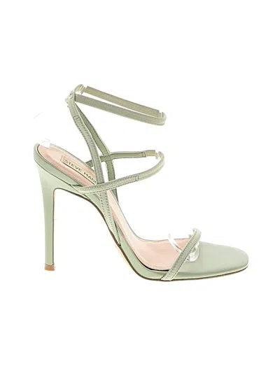 Pre-owned Steve Madden Sandals In Green