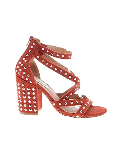Pre-owned Steve Madden Sandals In Orange