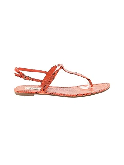 Pre-owned Steve Madden Sandals In Orange