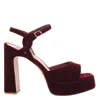 Steve Madden Sandals In Red