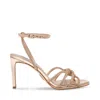 Steve Madden Kailyn Jewel Sandals In Rose Gold