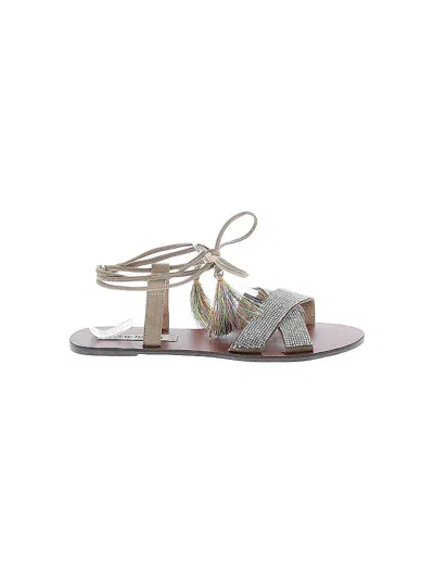 Pre-owned Steve Madden Sandals In Silver