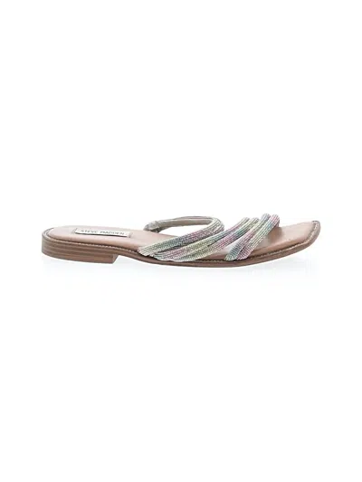 Pre-owned Steve Madden Sandals In Silver