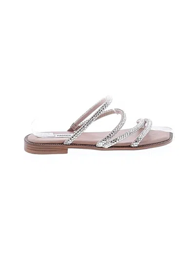 Pre-owned Steve Madden Sandals In Silver