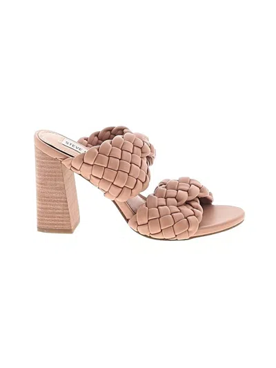 Pre-owned Steve Madden Sandals In Tan