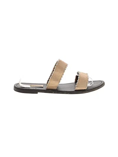 Pre-owned Steve Madden Sandals In Tan