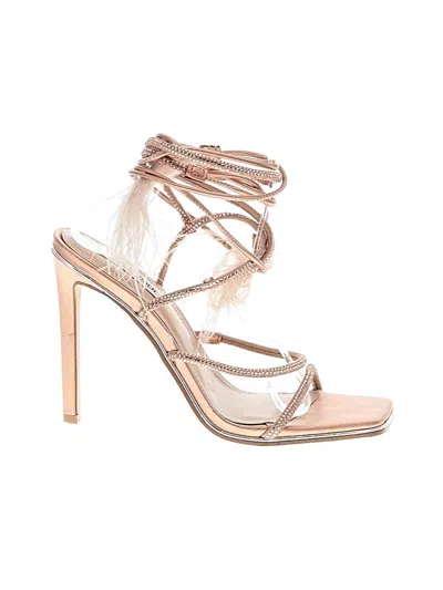 Pre-owned Steve Madden Sandals In Tan