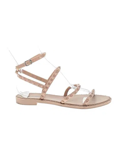 Pre-owned Steve Madden Sandals In Tan