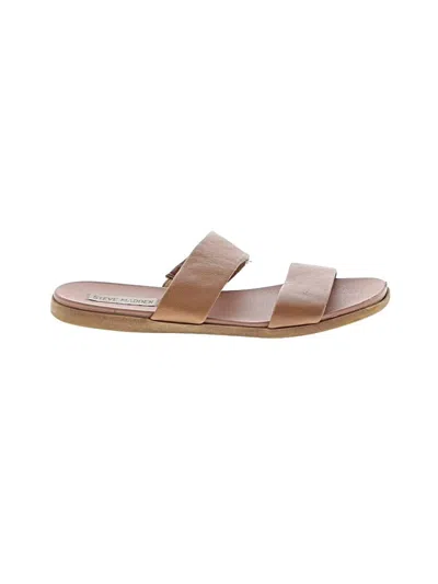 Pre-owned Steve Madden Sandals In Tan
