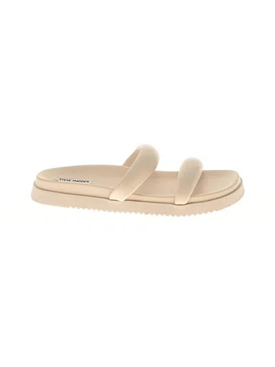 Pre-owned Steve Madden Sandals In White