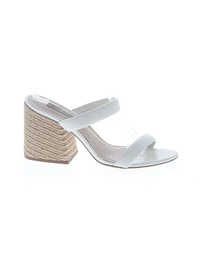 Pre-owned Steve Madden Sandals In White