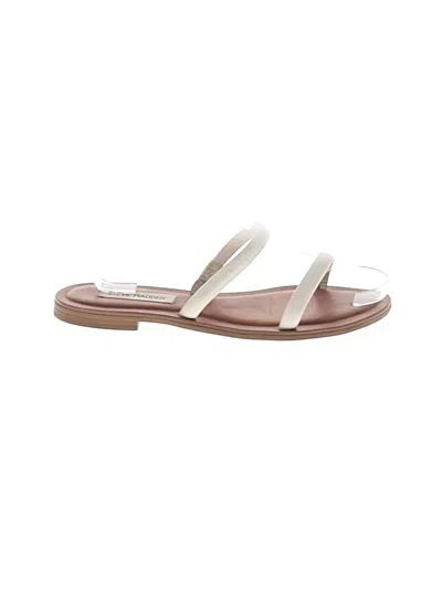 Pre-owned Steve Madden Sandals In White