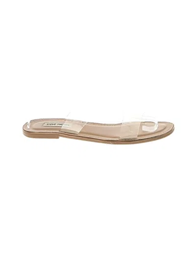 Pre-owned Steve Madden Sandals In White