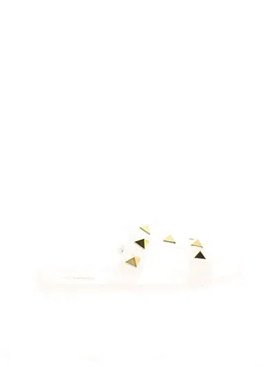 Pre-owned Steve Madden Sandals In White