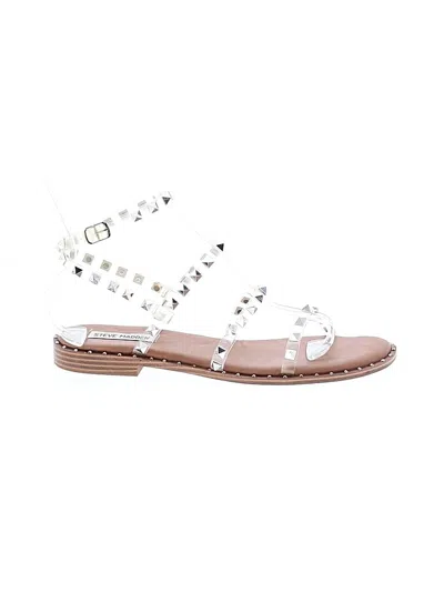 Pre-owned Steve Madden Sandals In White