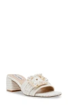 Steve Madden Sandre Block Heel Sandal In Multi