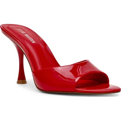 Steve Madden Santi Slide Sandal In Red