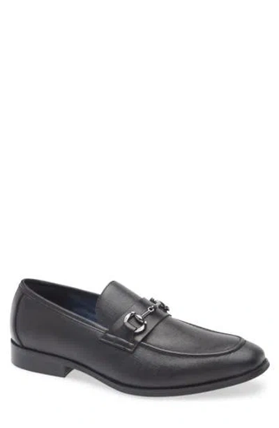 Steve Madden Satch Textured Loafer In Black