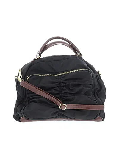 Pre-owned Steve Madden Satchel In Black