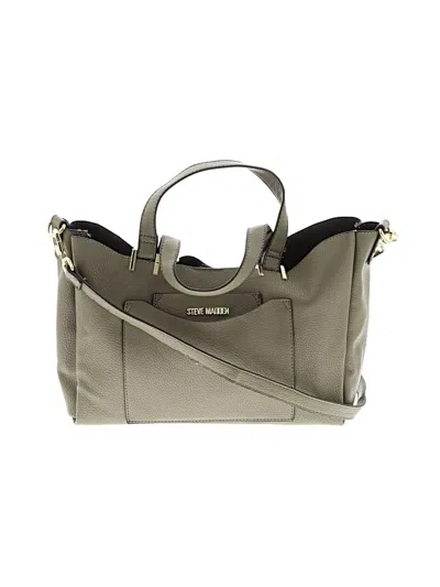 Pre-owned Steve Madden Satchel In Green