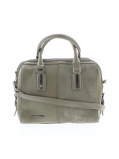 Pre-owned Steve Madden Satchel In Green