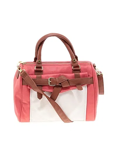 Pre-owned Steve Madden Satchel In Pink