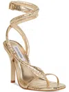 STEVE MADDEN SCALES WOMENS FLAT STRAPPY ANKLE STRAP