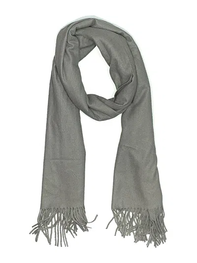 Pre-owned Steve Madden Scarf In Gray