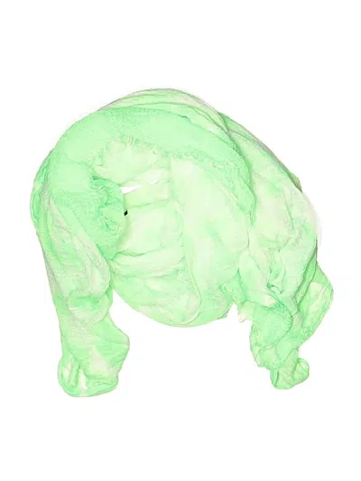 Pre-owned Steve Madden Scarf In Green