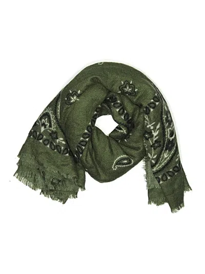 Pre-owned Steve Madden Scarf In Green
