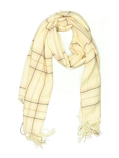 Pre-owned Steve Madden Scarf In Ivory
