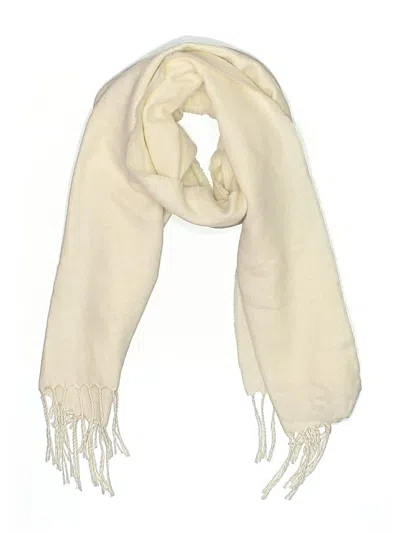 Pre-owned Steve Madden Scarf In Ivory