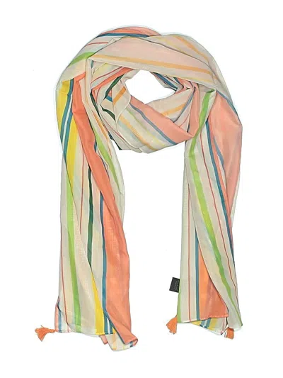 Pre-owned Steve Madden Scarf In Orange