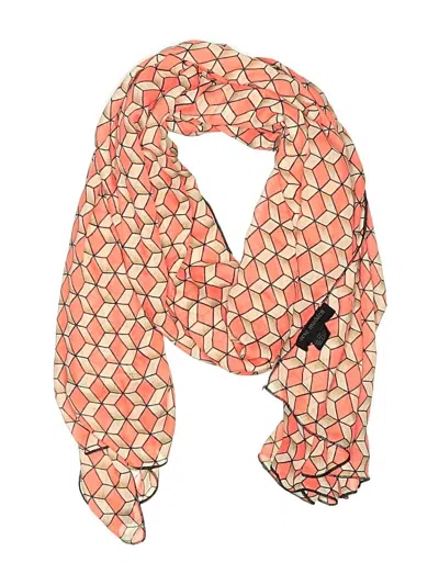 Pre-owned Steve Madden Scarf In Orange
