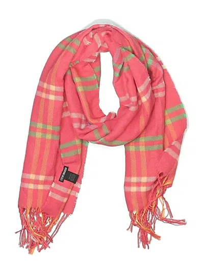 Pre-owned Steve Madden Scarf In Pink