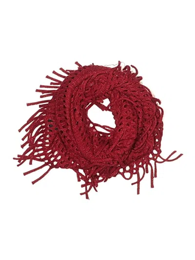Pre-owned Steve Madden Scarf In Red