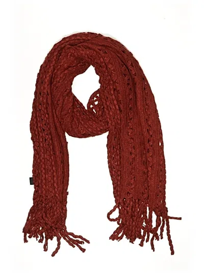 Pre-owned Steve Madden Scarf In Red