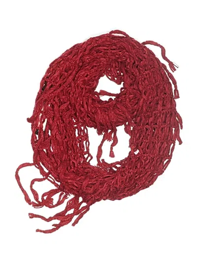 Pre-owned Steve Madden Scarf In Red