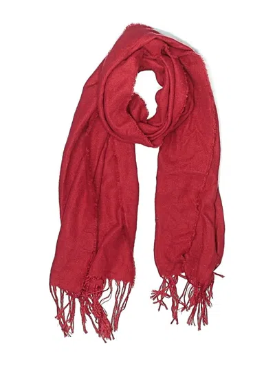 Pre-owned Steve Madden Scarf In Red
