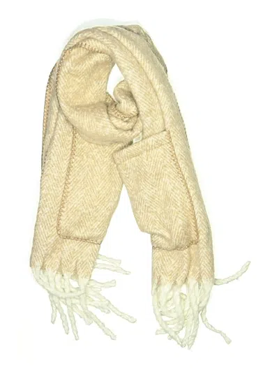 Pre-owned Steve Madden Scarf In Tan