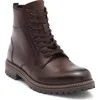 Steve Madden Scotch Lug Sole Boot In Brown