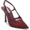 Steve Madden Scotlynn Slingback Pump In Burgundy