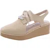 Steve Madden Seize Womens Raffia Lace-up Slingbacks In Multi