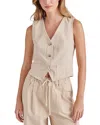 Steve Madden Selene Vest In Khaki