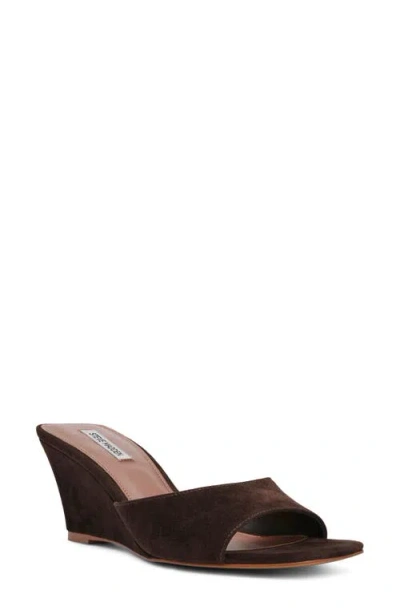 Steve Madden Seleste Slide Sandal In Brown