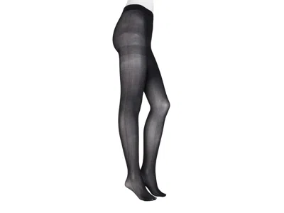 Steve Madden Semi Sheer Tights In Black