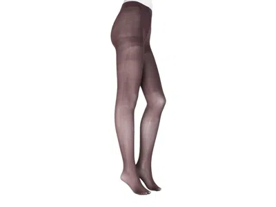 Steve Madden Semi Sheer Tights In Brown